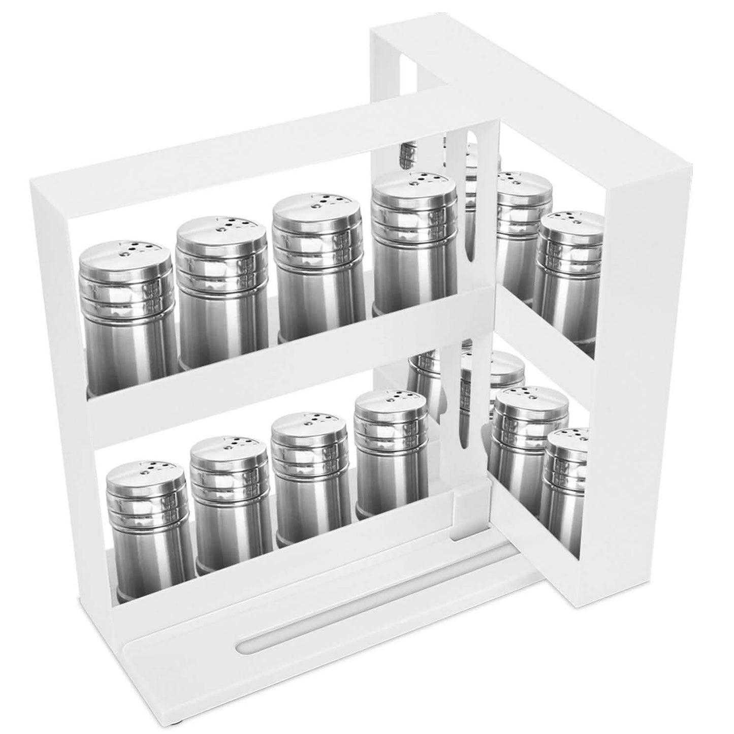 Swivel Cabinet Organizer Revolving Kitchen Rack Spice Organizer
