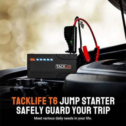 T6 800A Peak 18000mAh Car Jump Starter