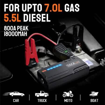 T6 800A Peak 18000mAh Car Jump Starter
