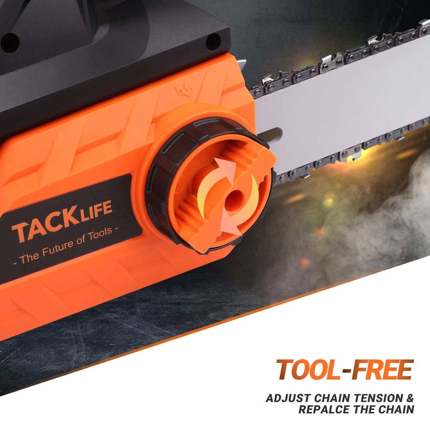 Tracklife 15 Amp Electric Corded Chainsaw