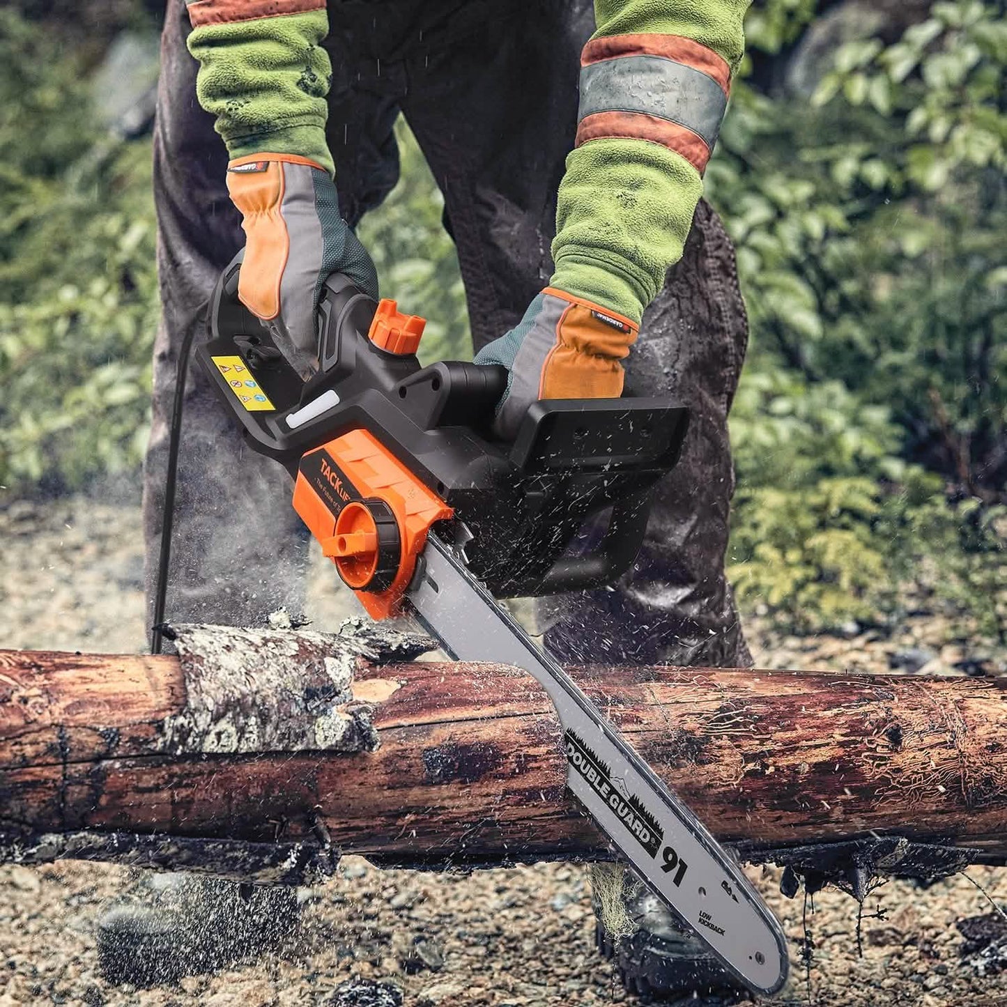 Tracklife 15 Amp Electric Corded Chainsaw