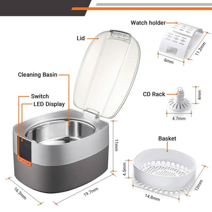 Tacklife Muc03 Ultrasonic Cleaning Machine