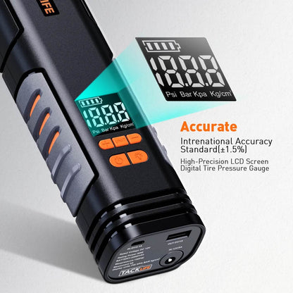 Tacklife X1 Rechargeable Cordless Tire Inflator