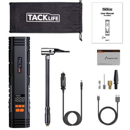 Tacklife X1 Rechargeable Cordless Tire Inflator