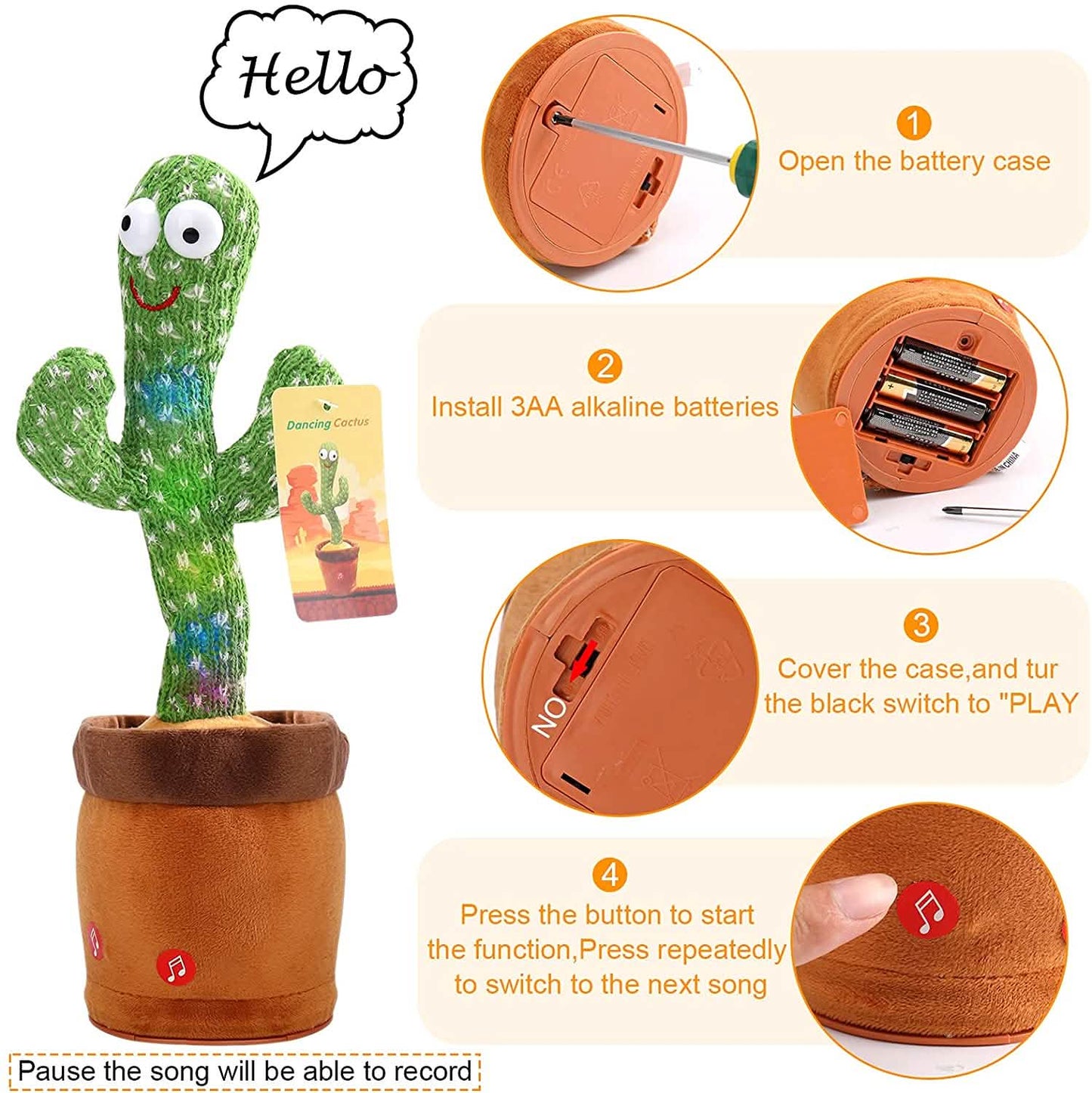 Talking Dancing Cactus