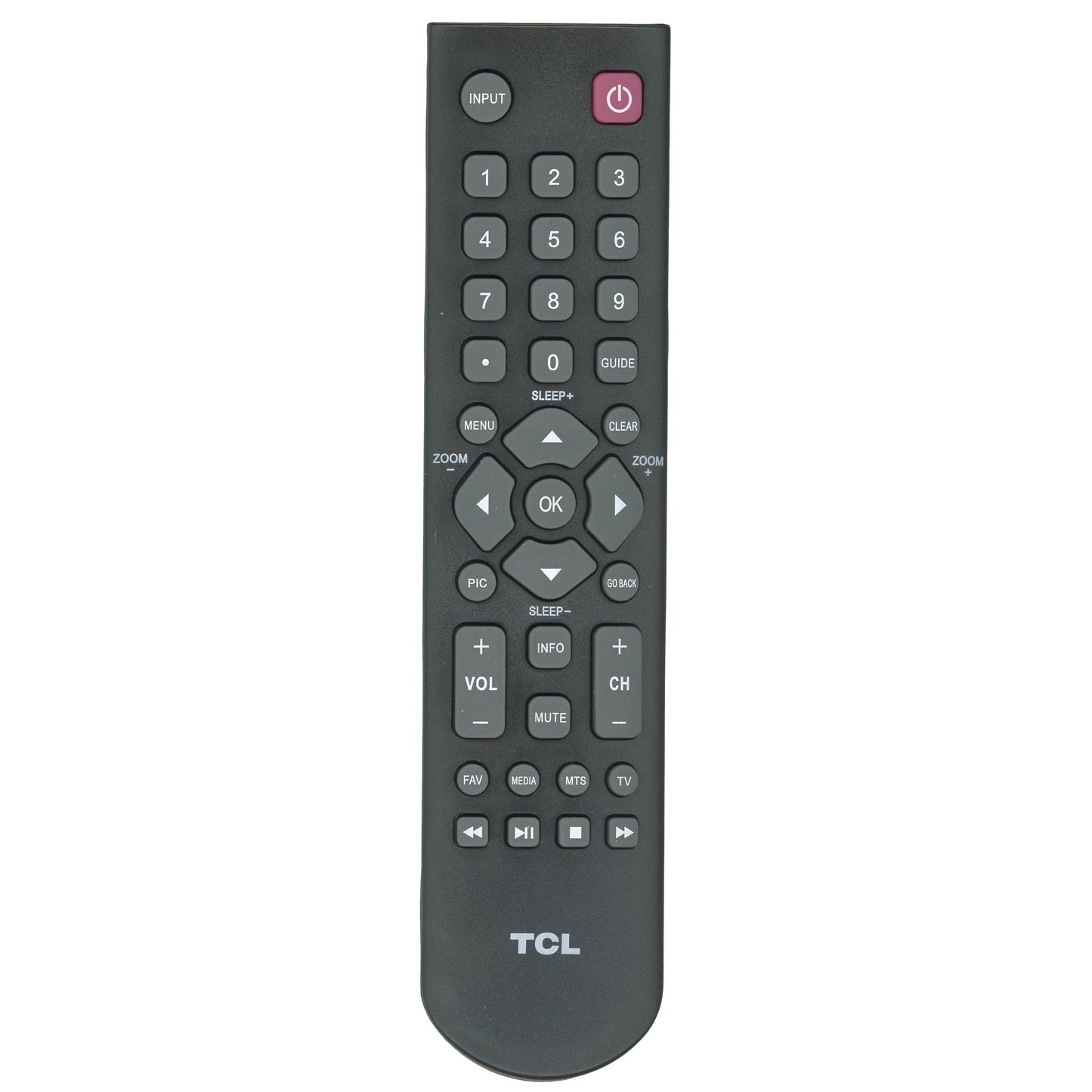 TCL 06526W37E003X TV Remote Control
