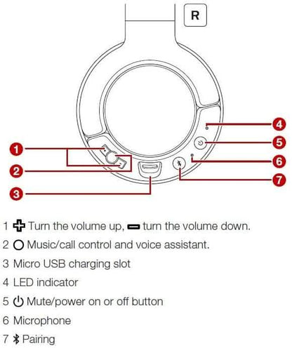 TCL ELIT400NC Wireless Bluetooth On-Ear Headphones (Refurbished)