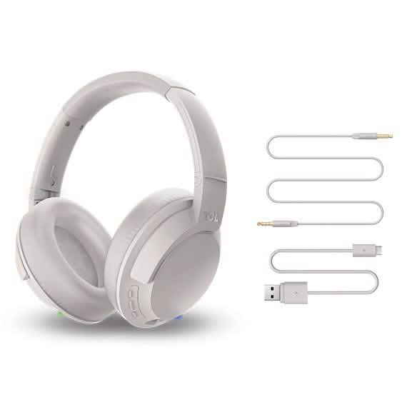 TCL On-Ear Noise Cancelling Hi-Ees Wireless Headphones With Built-in Mic