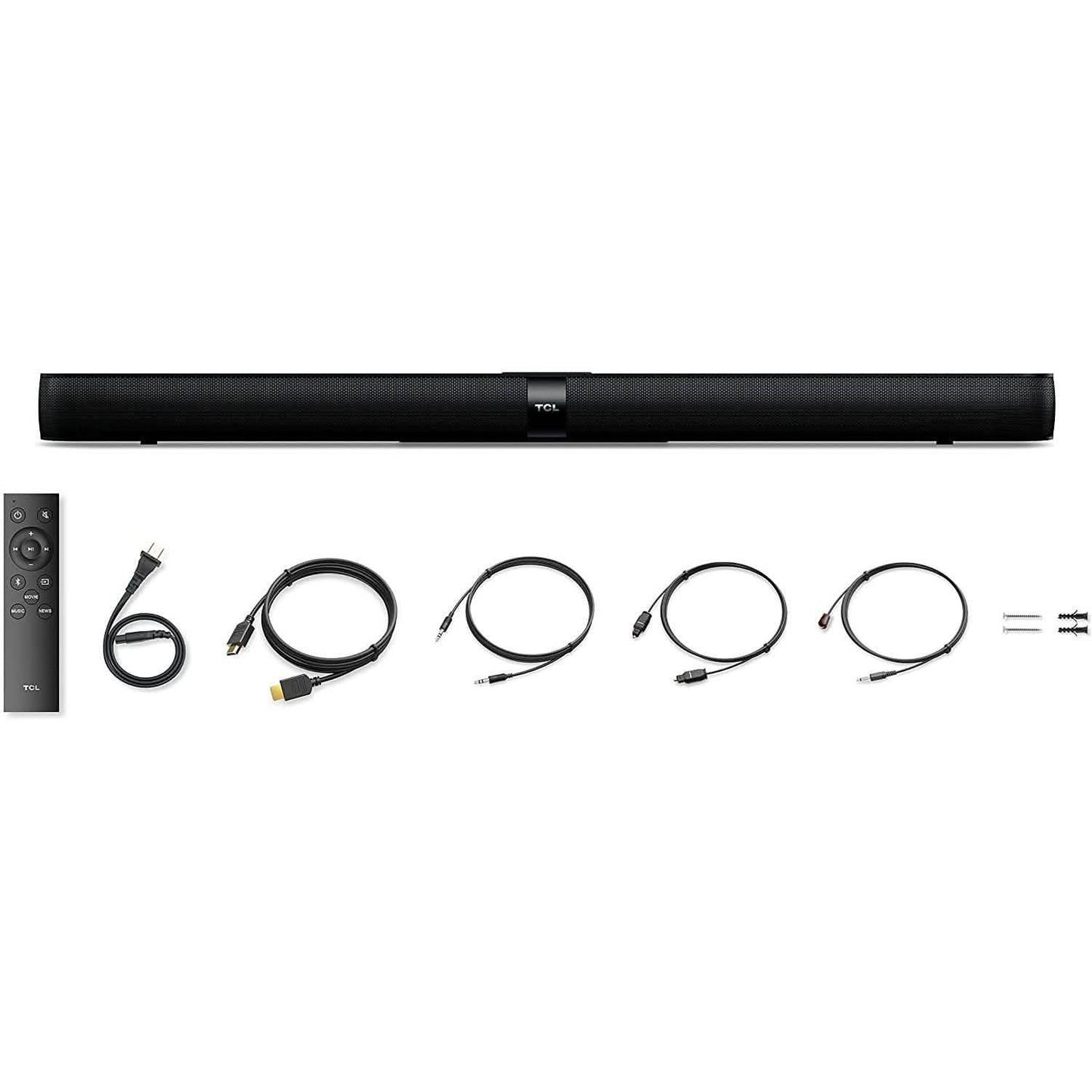 TCL TS7000 Alto 7 36 2.0 Channel Home Theater Sound Bar with Built-in Subwoofer (Refurbished)