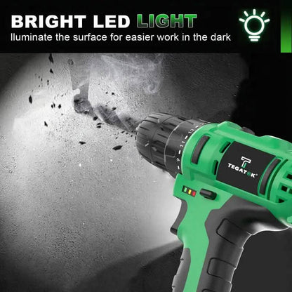 Tegatok 20V Cordless Drill Set