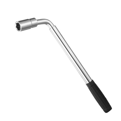 Telescoping Lug Wrench Extendable Tire Wheel Nut with CR-V Sockets
