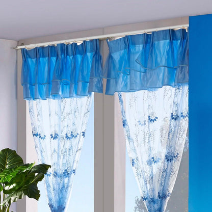Tension Curtain Rod Spring Load Adjustable Curtain Pole