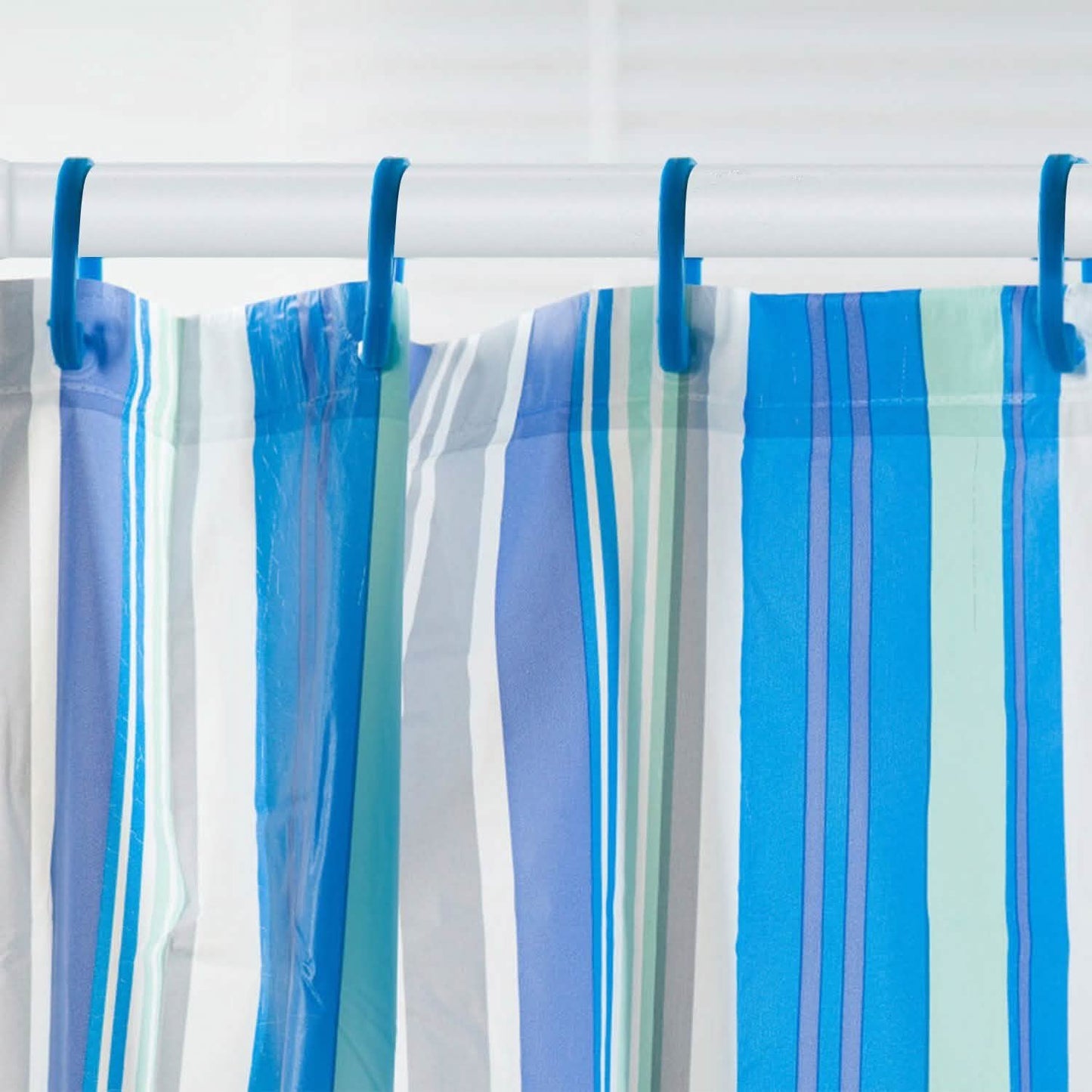 Tension Curtain Rod Spring Load Adjustable Curtain Pole