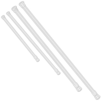 Tension Curtain Rod Spring Load Adjustable Curtain Pole
