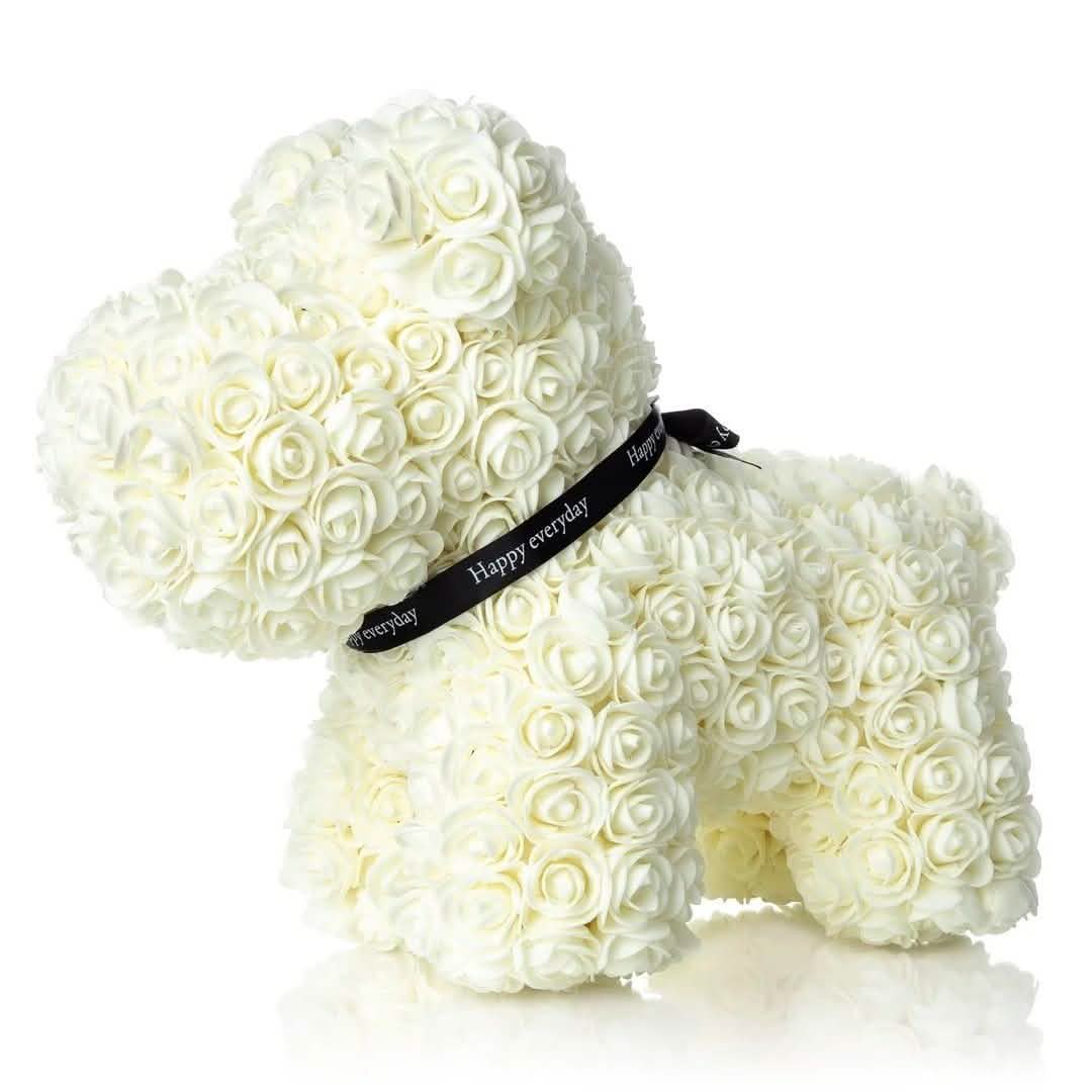 The Forever Handmade Rose Petal Puppy