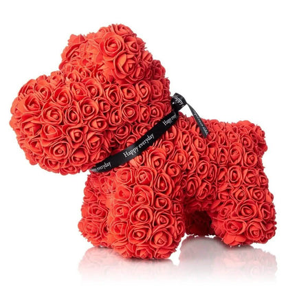 The Forever Handmade Rose Petal Puppy