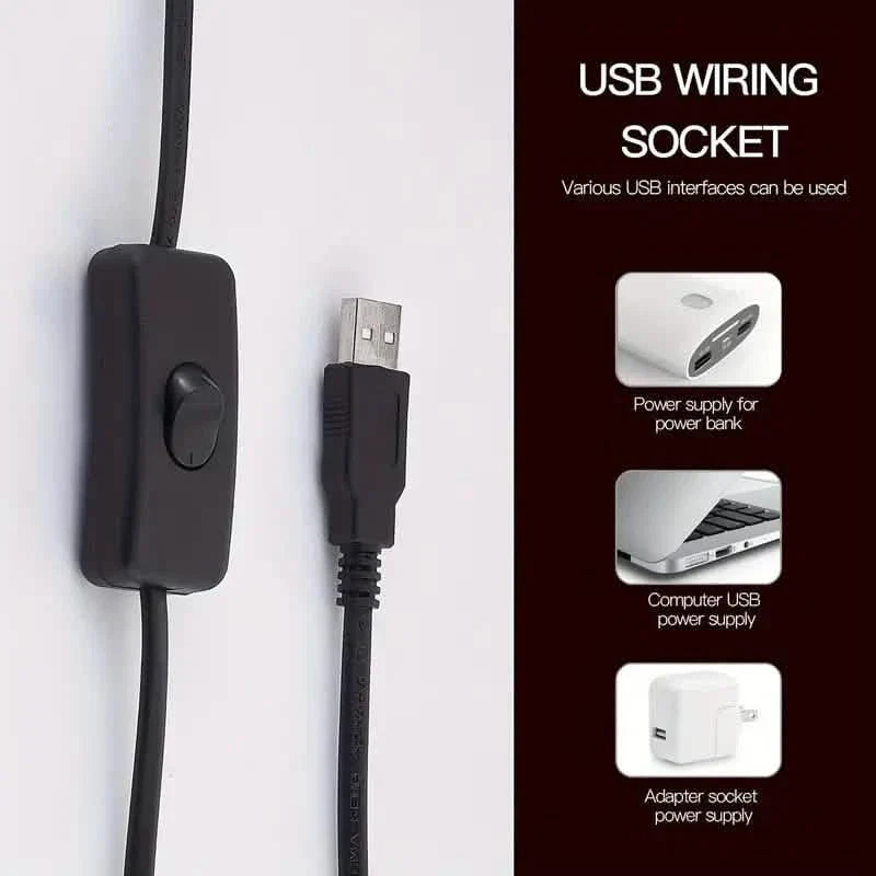 The Gothic Crow USB Port Lamp