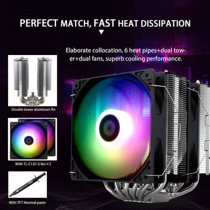 Thermalright Peerless Assassin 120 SE ARGB CPU Air Cooler  (Refurbished)