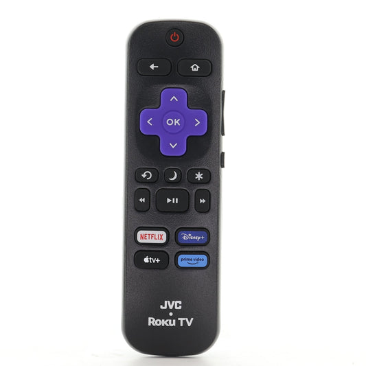 JVC RC-ALIR Roku TV Remote Control 2025 | Netflix | Disney+ | Apple TV+ | Prime Video | IR - 3026000174