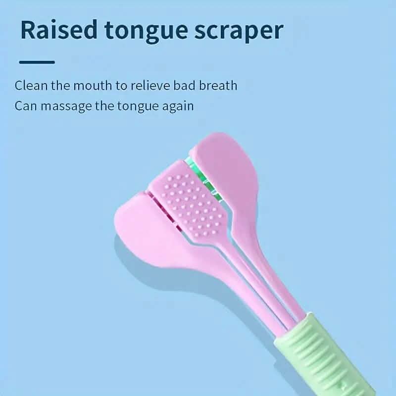Threesided Soft Bristle Toothbrush