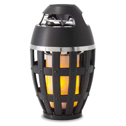 Tiki Torch Wireless Portable Stereo Speaker and Flame Table Lamp
