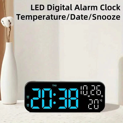 TIMESS Large Display LED Digital Alarm Clock