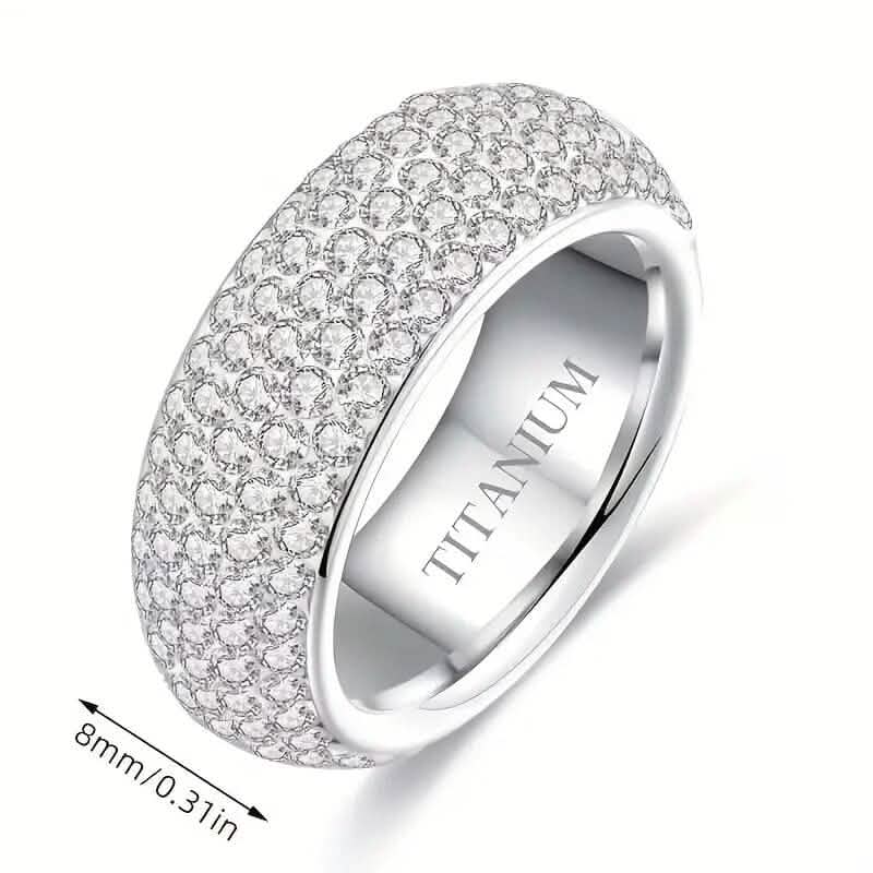 Titanium Steel Ring for Men and Women