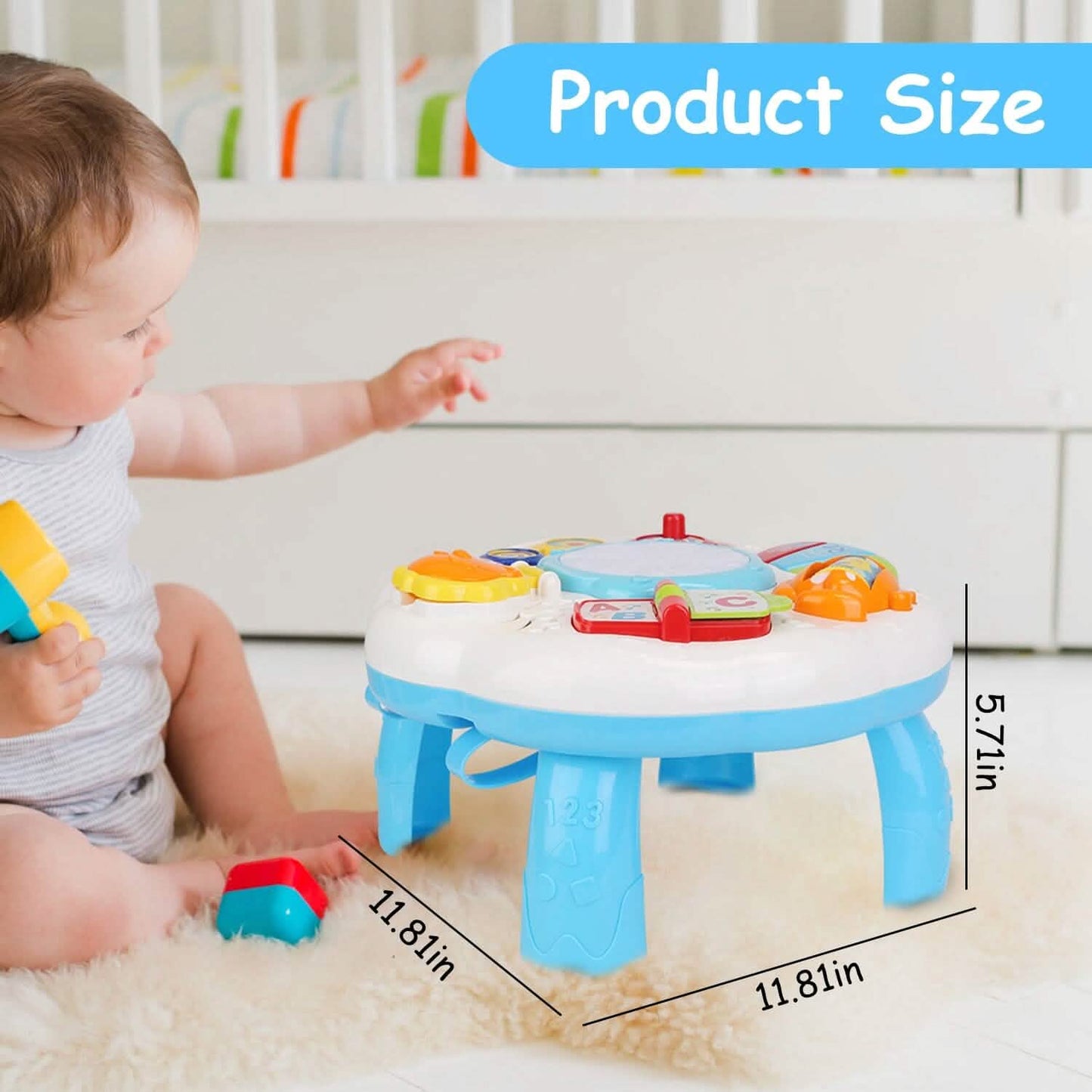 Toddler Musical Learning Table for 6+ Months