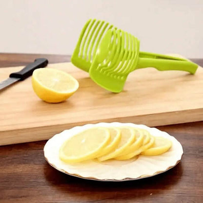 Tomato Slicer Round Fruit Tongs