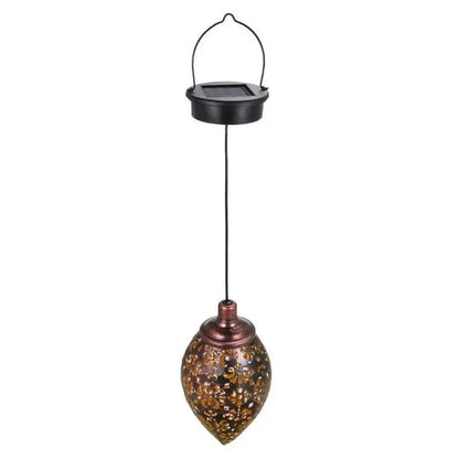 Tomshine Solar Lantern LED Moroccan Garden Lights Metal Lamp Waterproof