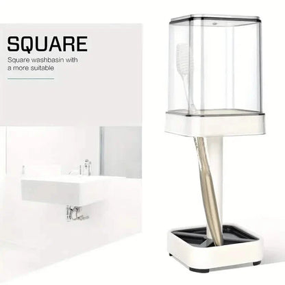 Toothbrush Holder With Gargle Cup