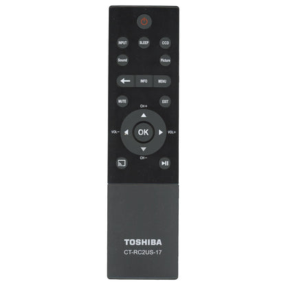 Toshiba CT-RC2US-17 SMARTCAST TV Remote Control - PK11V02290I