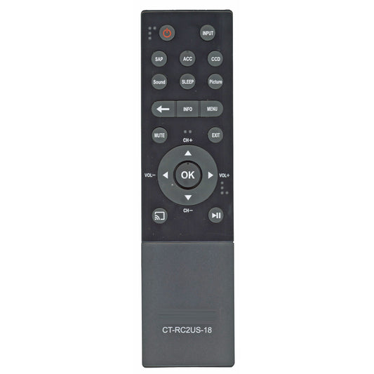 Toshiba CT-RC2US-18 CHROMECAST TV Remote Control - PK11V02360I
