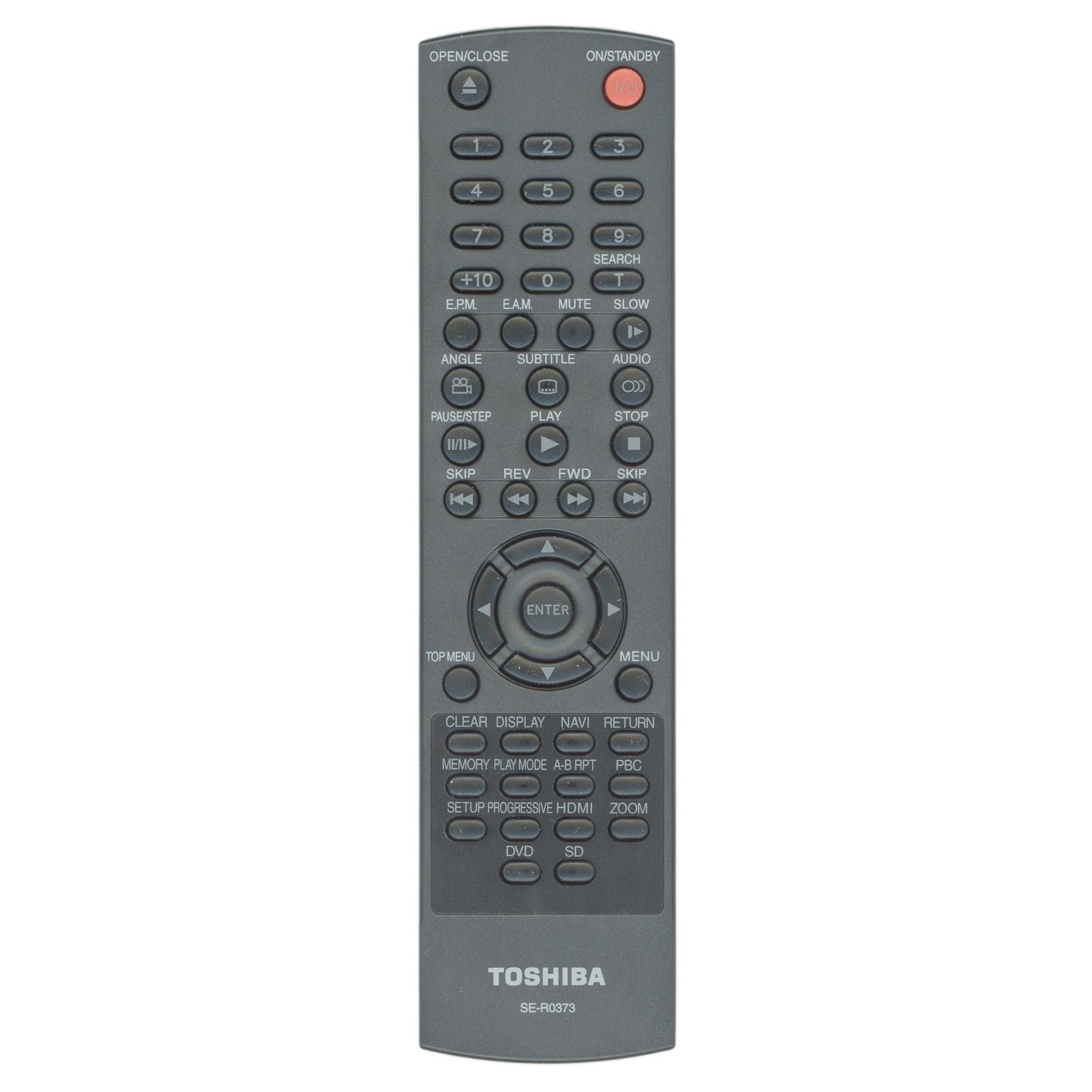 Toshiba SER0373 DVD Remote Control