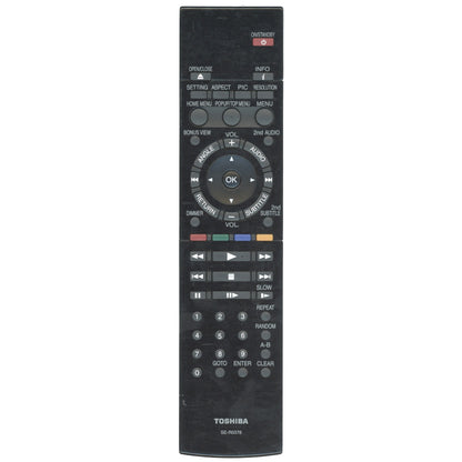 Toshiba SER0378 Blu-ray Remote Control - AH700767 SE-R0378