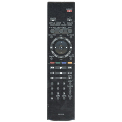 Toshiba SER0378 Blu-ray Remote Control - AH700767 SE-R0378
