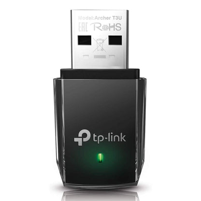 TP-Link AC1300 USB WiFi Adapter(Archer T3U)- 2.4G/5G Dual Band Wireless Network Adapte  (Refurbished)