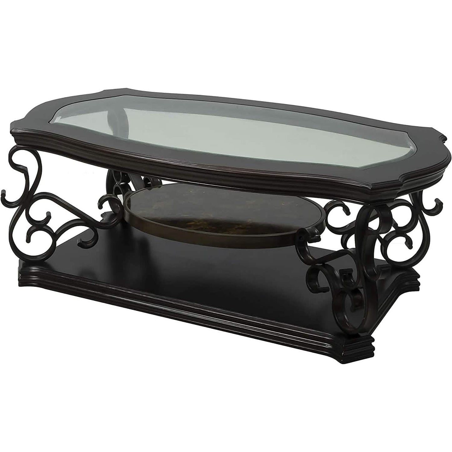 Traditional Coffee Table Accent Cocktail Table