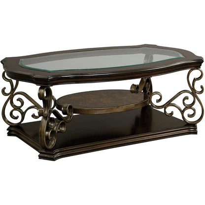 Traditional Coffee Table Accent Cocktail Table