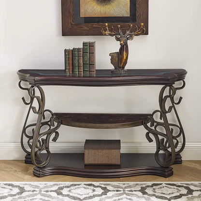 Traditional Console Accent Sofa Table