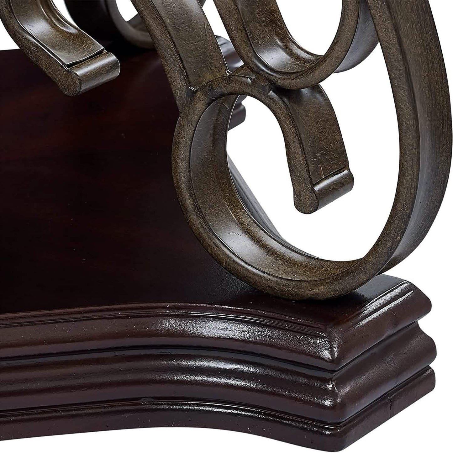 Traditional End Table Accent Bedside Nightstand