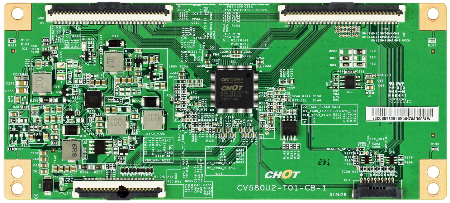 Sharp CV580U2-T01-CB-1 T-Con Board