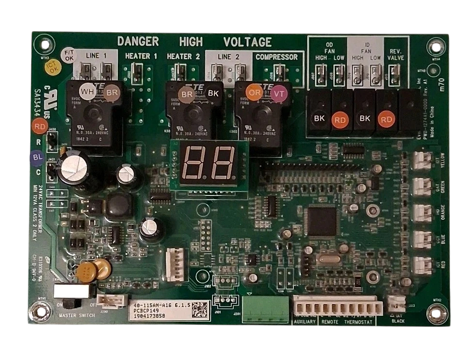 Goodman Amana 40-115AN-A16 PCBCP149 PTAC Control Circuit Board
