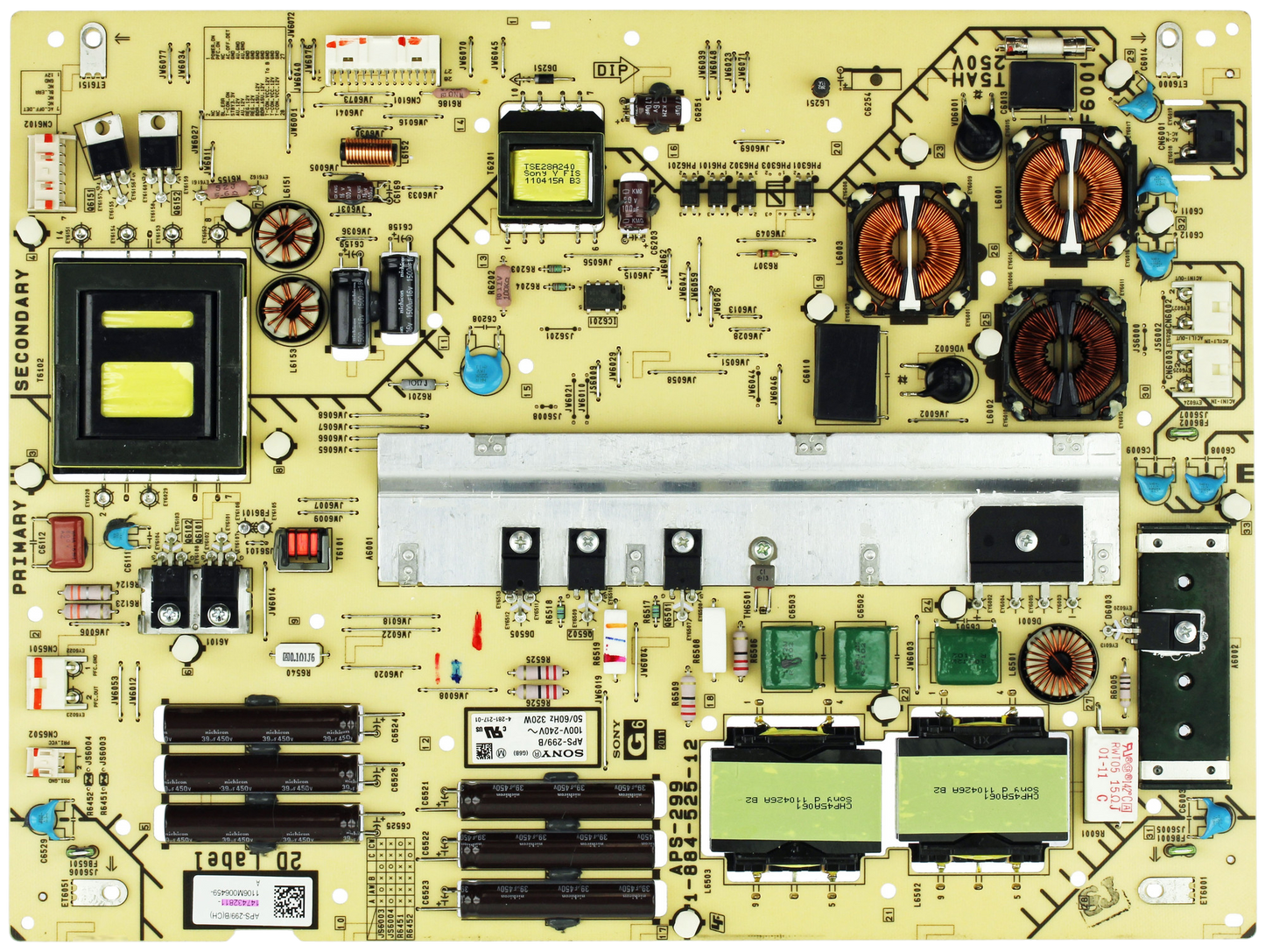 147432811, 1-474-328-11 Sony TV Module, power supply, 1-884-525-11, APS-299/B, XBR-55HX929, KDL-60NX720, KDL-55HX920