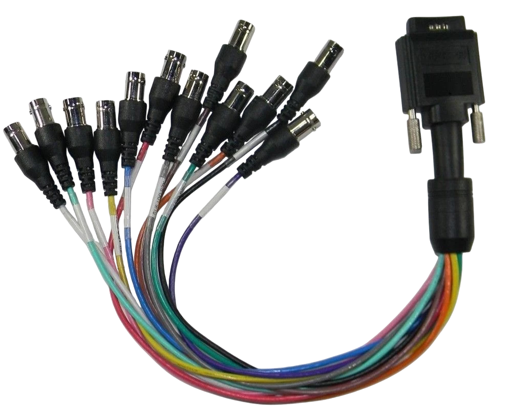 Matrox Y16171-00 25 PIN To 12 BNC Female BREAKOUT Cable "A" NEW