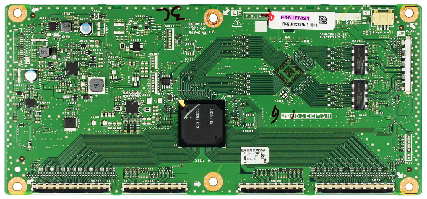 DUNTKF961FM21 Sharp TV Module, T-Con board, XF961WJZZ, KF961, LC-80LE857U, LC-80LE757U