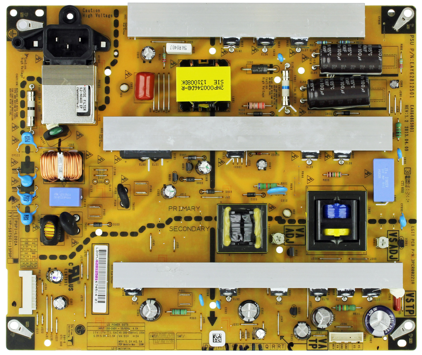 LG EAY62812501 Power Supply Unit