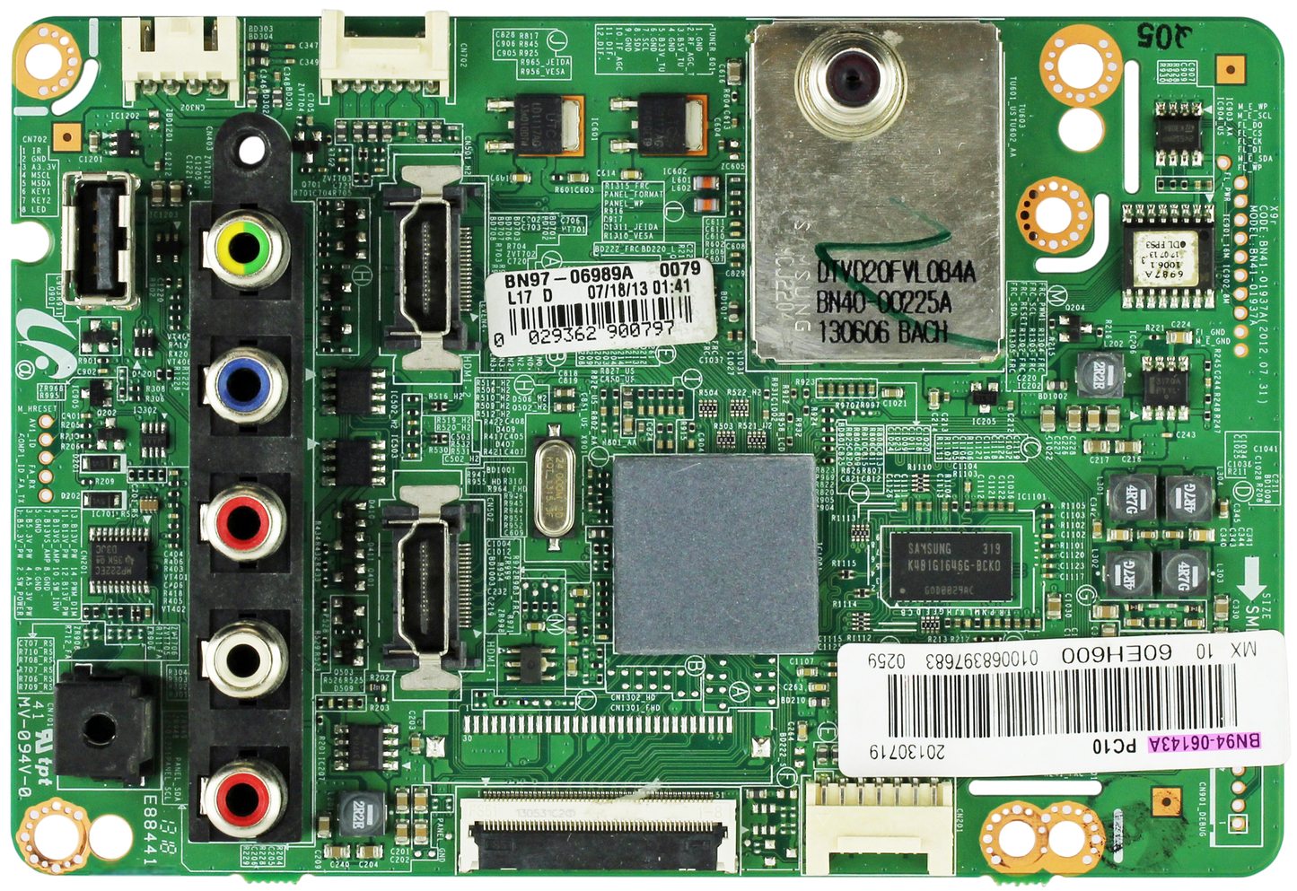 Samsung BN94-06143A Main Board for UN60EH6003FXZA