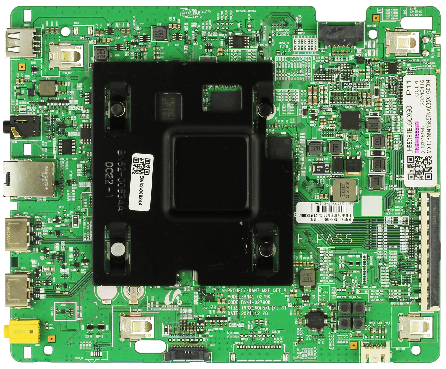 Samsung BN94-15857N Main Board for LH55QETELGCXGO