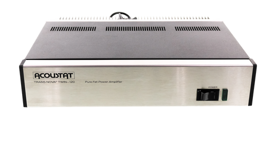 Acoustat Twin-200 Transnova Pure Fet Power Amplifier (Powers On)